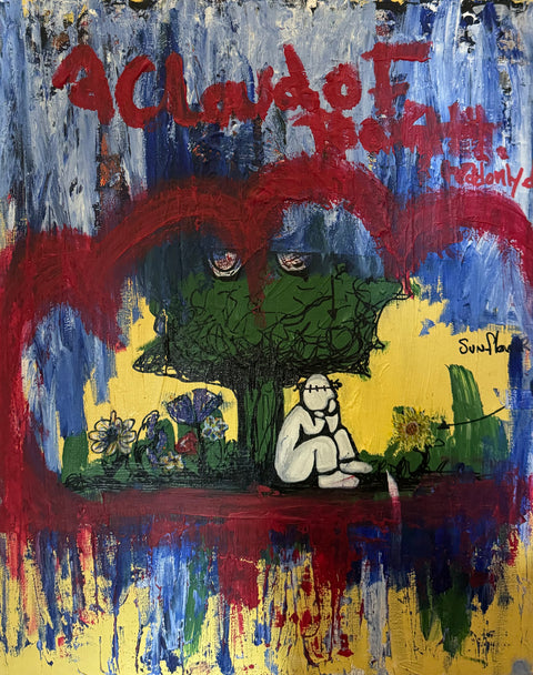 A.cloud of thought